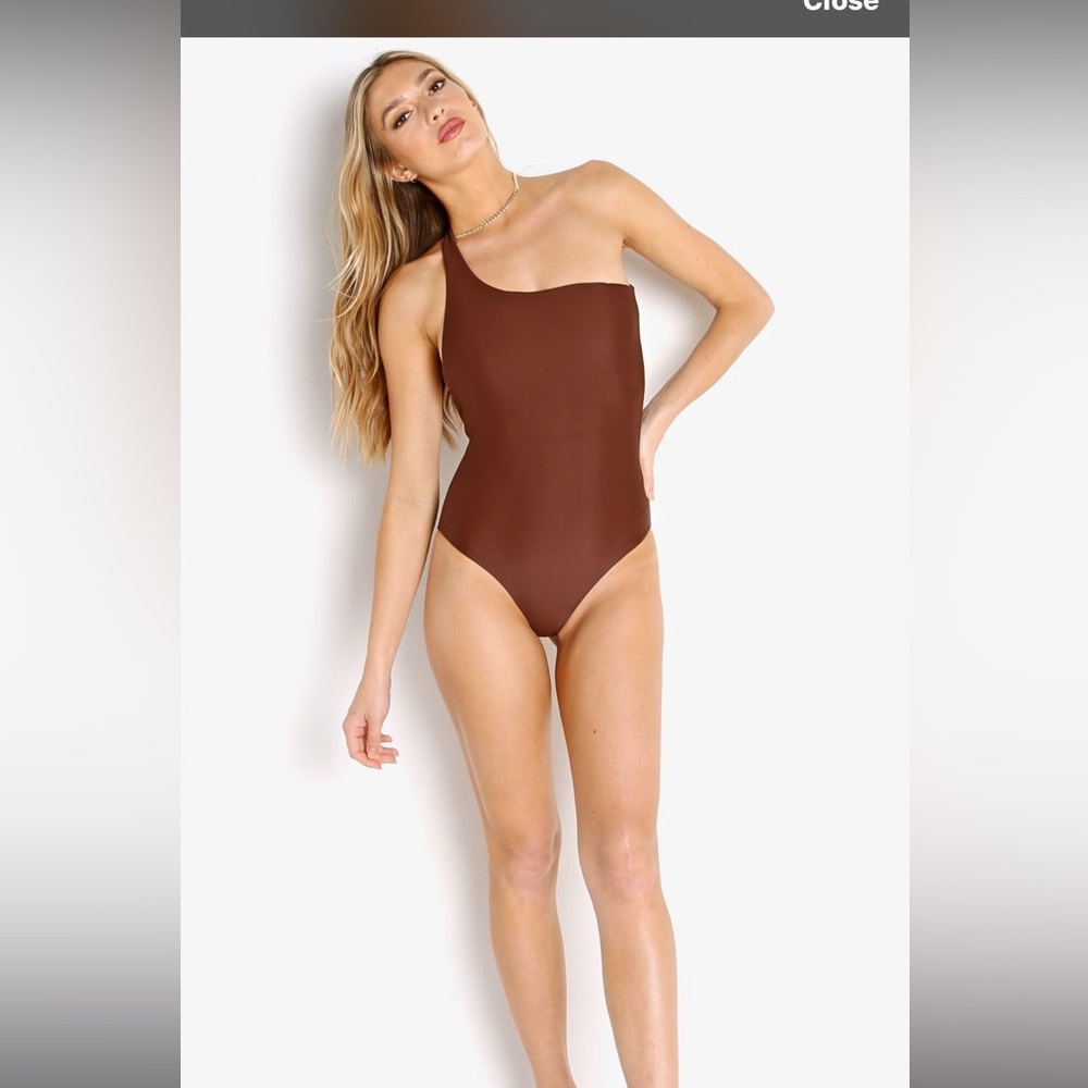 Jade Swim Evolve one off the shoulder